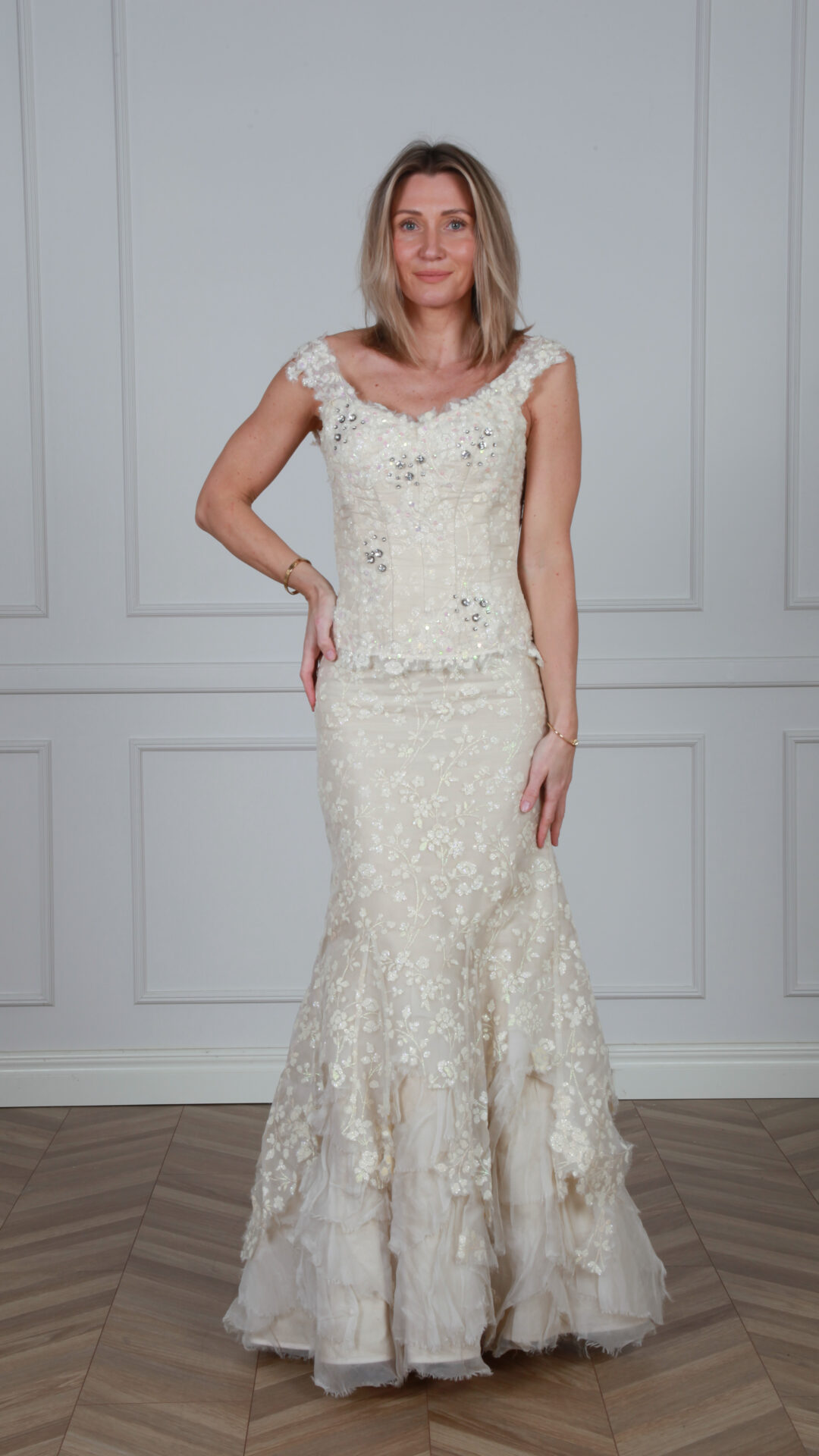 Romantiline ja elegantne pulmakleit